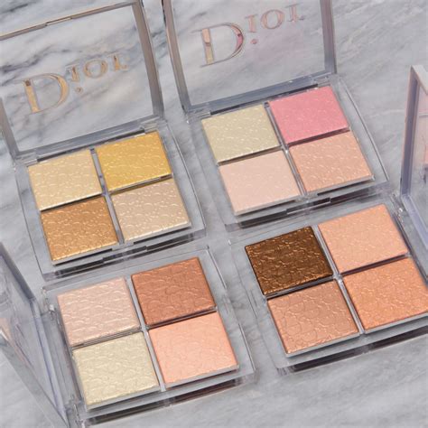 dior backstage highlighter palette swatches|Dior Backstage highlighter palette.